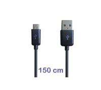 Câble Noir Samsung Data Micro-Usb 1,5 mètre référence ECB-DU4EBE