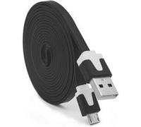 Cable Noodle 3m Micro USB pour Manette Playstation 4 PS4 3 Metres Chargeur USB Smartphone Connecteur (ROSE) G