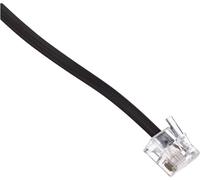 Câble Ntba/Dsl À Tae, Noir, 0.167 Kg, 6 Pins, Femelle À Mâle, Cat 5E, Compatible Avec Modem, Ordinateur, Routeur, Pour Extérieur