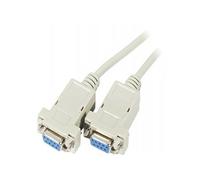 Cable null modem DB9F/F 1,80M