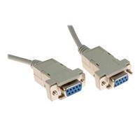 Cable null modem DB9F/F 10M