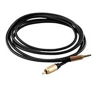 Câble numérique SPDIF pour HDTV pour barre de son 1 m Câble numérique SPDIF | Compatible avec Xiaomi pour TV Box, HDTV, barre de son, lecteur DVD, interface numérique pour coaxial requise