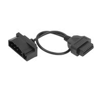 câble OBD2 7 broches vers 16 broches Câble d'extension OBDII Câble de diagnostic OBD Connecteur de câble de diagnostic Appareil de diagnostic automobile