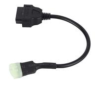 Câble OBD2, Câble de Diagnostic, Outil de Diagnostic de Faisceau D'adaptateur de Câble OBD2, Outil de Diagnostic de Faisceau de Câbles OBD2 6 Broches Adapté pour Kawasaki Z900/Z900RS/ZX10R/ZX14R/H2