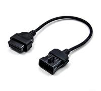 Câble OBD2 de rechange direct pour Vauxhall Diagnostics | Connecte les véhicules à 10 broches aux scanners 16 broches, assure un diagnostic précis, convient aux modèles VauxHall
