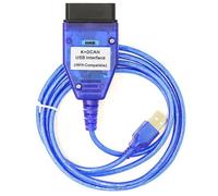Câble OBD2 K+DCAN avec interrupteur pour outils BMW FTDI FT232RL EDIABAS NCS Expert ISTA
