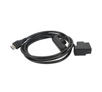 Câble OBD2 vers Interface multimédia Haute définition H00008000, Adaptateur Compatible pour Moniteur à Prise CS2 CTS2 CTS3, Affiche Les données de Balance des injecteurs, d’EGT, du