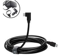 Câble Oculus Quest Link, câble USB C90 de 5,2 m (17 pieds) pour transfert de données et charge rapide, compatible avec Oculus Quest et Quest 2