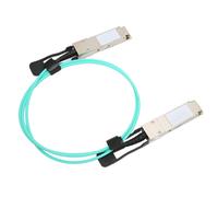 Câble optique actif à fibre optique haute vitesse 40 Gbit/s QSFP+ vers QSFP+ 1 m, bleu, compatible avec Cisco, Huawei, H3C, Juniper, HP, ZTE et