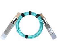 Câble optique actif (AOC) compatible Ubiquiti Networks UACC-AOC-QSFP28-25M QSFP28 BlueOptics, 100GBASE-SR4, Ethernet, Infiniband, 25 mètres (UACC-AOC-QSFP28-25M-BO)
