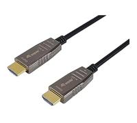Equip Câble HDMI 119453 optique actif 30 m HDMI 2.1 8K/60Hz 4K/120Hz Noir