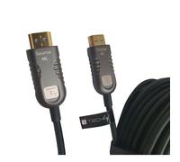 Câble optique actif HDMI - TECHLY - 104530 - 4K 60Hz - 18Gbps - 15m - Noir