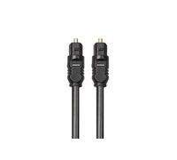 Câble Optique Audio - Câble Toslink pour DVD, PS4, XBox, Lecteur Blu Ray, Wii, Ampli, Barre de Son, Freebox, Home Cinéma etc. (1m)