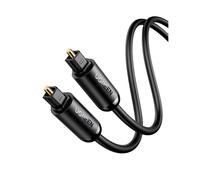 Câble Optique Audio Numérique - UGREEN - 1M - Toslink - Plaqué Or - Compatible TV et Home Cinéma