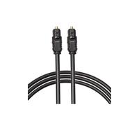Cable Optique Connecteurs Toslink 3m M M Audio Digital HiFi SPDIF Noir pour HDTV Cordon Numerique Son Stereo