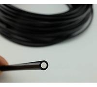 Câble optique Legre 5 mètres fibre optique étanche, noir, rond, TOSLINK, compatible avec amplificateur et haut-parleur, pour éclairage domestique et transmission de données