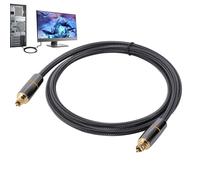 Câble optique pour haut-parleurs, câble audio optique TV | Câble optique numérique de barre de son polyvalent - Accessoires TV résistants à l'usure, fournitures de haut-parleur d'amplificateur
