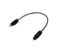 Câble Optique Ultrafin de 0,2 M pour Audio Numérique, Fibre Optique Toslink SPDIF, Cordon PVC pour Lecteur DVD, Magnétoscope et CD