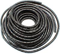 Cable Organizer,2 x 5.5 m ¿10 mm Computer Cable Management Cable for TV/Automobiles/Computer Cables (Black)