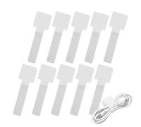 Cable Organizers Cords - 10 Pieces Adjustable Straps Portable, Multi Purpose Wire Ties for Home Office Table Bedroom Computer Cable Management Cord Holder Reusable Hook Loop Fastener Neat Storage