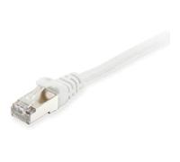 Equip Câble Réseau 606000 Cat6a S/FTP (S-STP) Blanc 0.15m RJ-45 Mâle-Mâle LSZH Cuivre 10GBase-T 10000 Mbit/s 500MHz PoE+