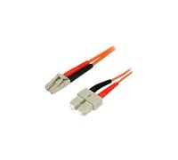 Câble patch à fibre optique duplex 62,5/125 multimode 2 m LC - SC - Câble réseau - LC multi-mode (M) pour SC multi-mode (M) - 2 m - 2 m - fibre