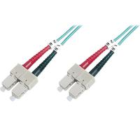 Câble patch à fibres optiques DIGITUS SC-Duplex - SC-Duplex OM3 3,0 m