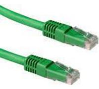 Câble patch ACT Green 2 mètres LSZH U/UTP CAT6A avec connecteurs RJ45
