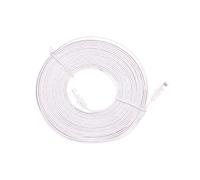Câble patch câble patch plat U/UTP cat.5e blanc 5 m 93361