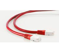 Câble patch cat. 5e SF/UTP rouge 0,5m
