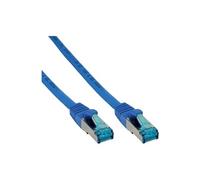Câble patch Cat.6(A) S-STP/PIMF,, sans halogènes 500MHz, bleu, 20m