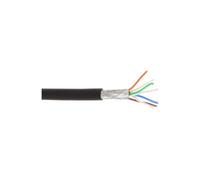 Câble patch Cat.6(A) S-STP/PIMF,, sans halogènes 500MHz, noir, 100m