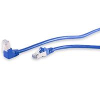 Câble Patch Cat 6 S/FTP PIMF Angle Droit Bleu 20 m