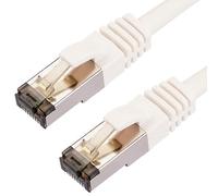 Câble Patch Cat.8.1 LAN Câble RJ45 Blanc 2 m