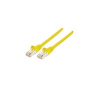 Câble patch Cat7 SFTP 100 CU LSZH jaune/1,5 m 740777