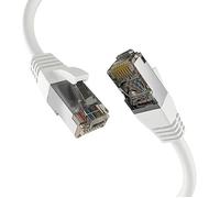 Câble patch Cat8.1 - EFB-Elektronik - 15 m - RJ45 blindé - PoE - Blanc