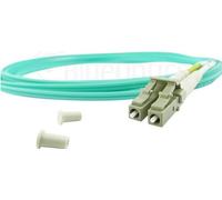 Câble patch Cisco CAB-OM3-LC-LC-10M BlueOptics duplex à fibre optique, LC-UPC/LC-UPC beige, 10 mètres, multimode, G50/125µm OM3, atténuation d'entrée : moins de 0.2dB, fibre de marque, ferrule céramiq