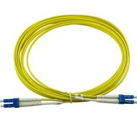 Câble patch Cisco CAB-SMF-LC-LC-2 BlueOptics duplex à fibre optique, LC-UPC/LC-UPC beige, 2 mètres, monomode, E9/125µm G.657.A1, atténuation d'entrée : moins de 0.2dB, fibre de marque, ferrule céramiq
