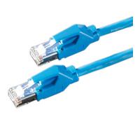 Câble Patch Draka Comteq S/FTP Cat6 Bleu, 3m, 8x AWG 27, 100 Ohm - Référence 21.05.2034