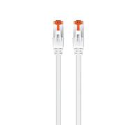 Câble Patch Ethernet Cat 6 S/FTP, Transmission jusqu'à 1Gigabit, AWG 27/7, Double Blindage, 2 connecteurs RJ45. Idéal pour la Transmission par Fibre Optique avec des Liaisons Gigabit/LAN, 5m