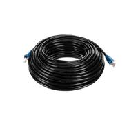 Câble patch extérieur patchcord U/UTP cat.6 CCA noir 30 m 94393