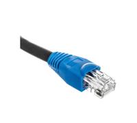 Câble patch extérieur patchcord U/UTP cat.6 CCA noir 50 m 94395
