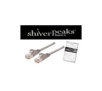 Câble patch f utp cat. 7 slim 1 m shiverpeaks bs75511-sl