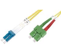 Câble patch fibre optique DIGITUS LC-Duplex - SC-Duplex OS2 1,0 m