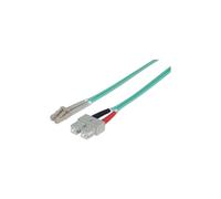 Câble patch fibre optique OM3 50/125 MM LC-SC duplex 3m 750165