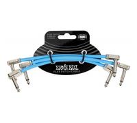 Cable Patch Flex 15CM - Pack 3 Bleu
