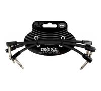 Cable Patch Flex 15CM - Pack 3 Noir