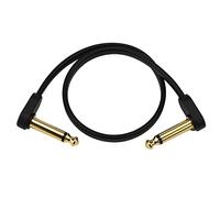 D'Addario Câble patch plat pour pédales PW-FPRR-01 – angle droit 30 cm, durable et fiable