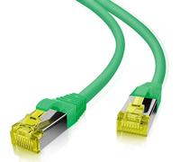 Câble patch Helos ultra flex S/FTP Cat 6a TPE vert 25,0m