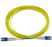 Câble patch Huawei SS-OP-D-LC-S-10 BlueOptics duplex à fibre optique, LC-UPC/LC-UPC beige, 10 mètres, monomode, E9/125µm G.657.A1, atténuation d'entrée : moins de 0.2dB, fibre de marque, ferrule céram